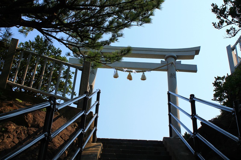 桂浜の海津見神社